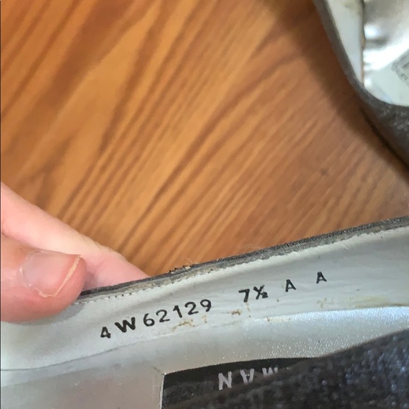 Vintage stuart weitzman heels silver gray textile - Picture 4 of 4